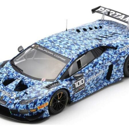 Spark Model LAMBORGHINI HURACAN GT3 N.100 TEST CAR 2018 1:18