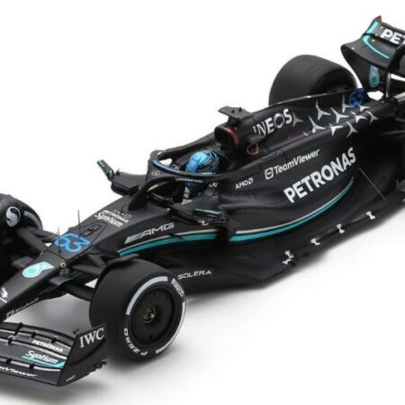 Spark Model MERCEDES F1 W14 N.63 4th SAUDI ARABIAN GP 2023 GEORGE RUSSELL 1:18