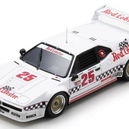 Spark Model BMW M1 N.25 CHAMPION GTO IMSA 1981 K.MILLER-D.COWART 1:43