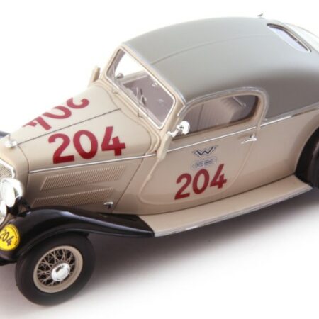 Autocult WANDERER W22 "2.000 km DURCH DEUTSCHLAND" 1933 LIGHT GREY 1:43