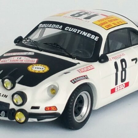 Trofeu ALPINE A110 TOUR DE CORSE 1978 VENTURINI-SIMONINI 1:43