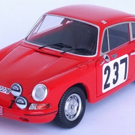 Trofeu PORSCHE 911 T RALLY MONTE CARLO 1968 ANDERSSON-SVEDBERG 1:43