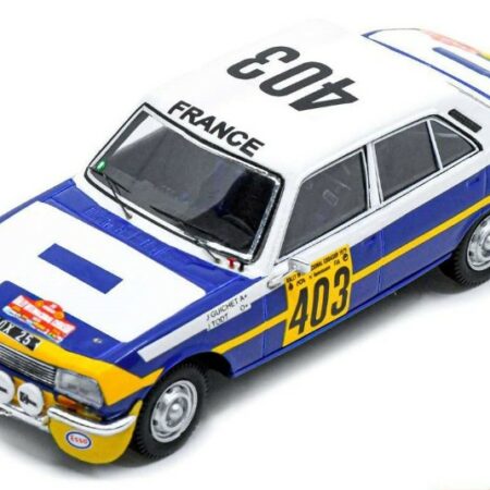 Spark Model PEUGEOT 504 N.403 WINNER CODASUR RALLYE 1979 J.GUICHET-J.TODT 1:43