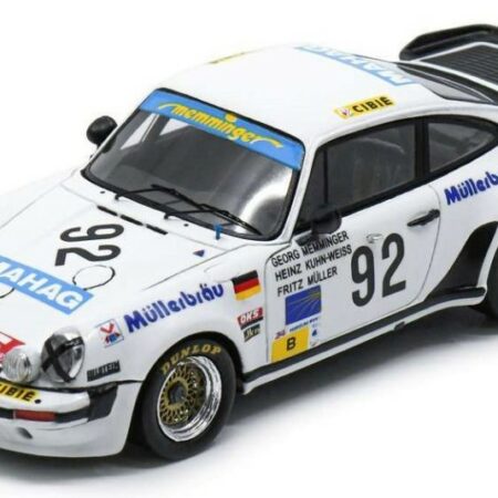 Spark Model PORSCHE 930 N.92 13th LM 1983 MEMMINGER-MULLER-KUHN WEISS 1:43