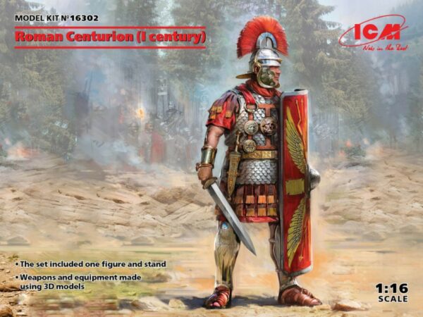 ICM ROMAN CENTURION (1 CENTURY) KIT 1:16