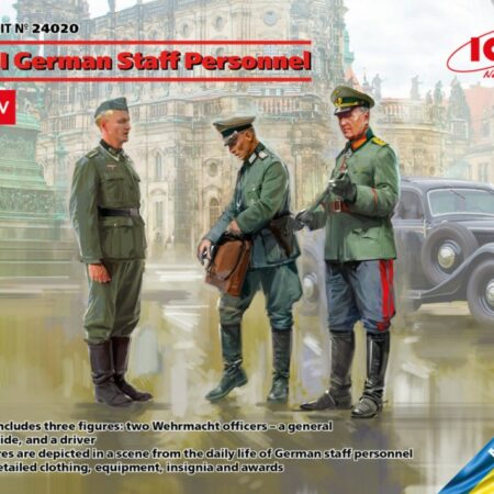 ICM WWII GERMAN STAF PERSONNEL KIT 1:24