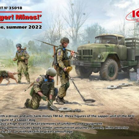 ICM DANGER! MINES! UKRAINE SUMMER 2022 KIT 1:35