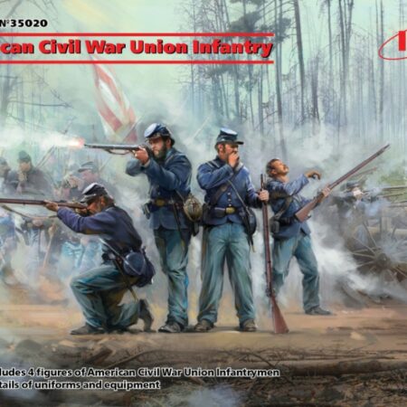 ICM AMERICAN CIVIL WAR UNION INFANTRY KIT 1:35