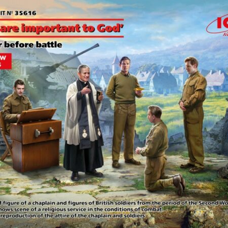 ICM YOU ARE IMPORTANT TO GOD - PRAYER BEFORE BATTLE KIT 1:35