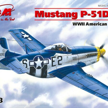 ICM MUSTANG P-51D-15 WWII AMERICAN FIGHTER KIT 1:48