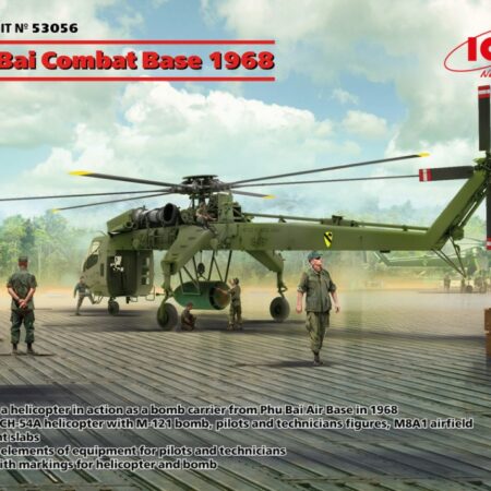 ICM PHU BAI COMBAT BASE 1968 KIT 1:35