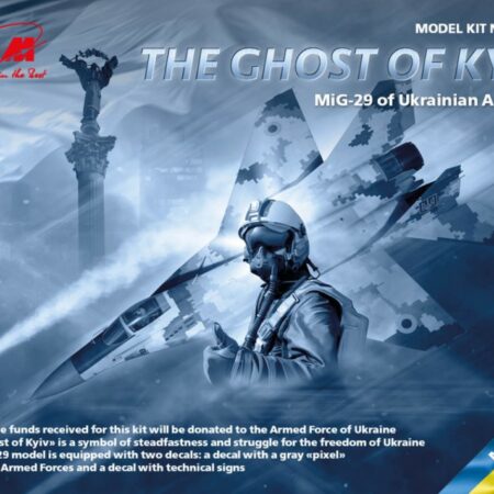 ICM THE GHOST OF KYIV MIG-29 UKRAINA AIR FORCE KIT 1:72