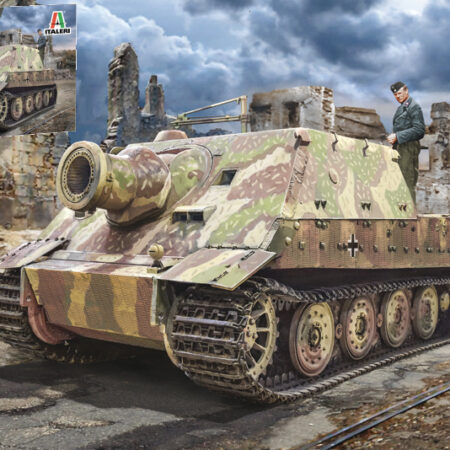 Italeri 38 cm RW61 AUS STURMMORSER TIGER KIT 1:35