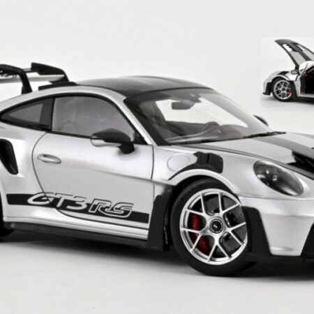 Norev PORSCHE 911 GT3 RS W/WEISSACH PACK 2022 GT-SILVERMETALLIC 1:18