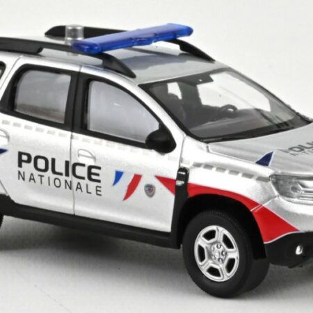 Norev DACIA DUSTER 2021 POLICE NATIONALE SILVER 1:43