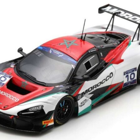 Spark Model MC LAREN 720S GT3 N.10 FIA GT SPRINT 2022 MICHAEL BENYAHIA 1:43