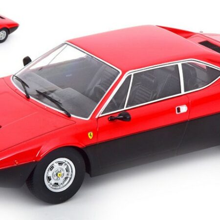 KK Scale FERRARI 208 GT4 1975 RED/FLATBLACK 1:18