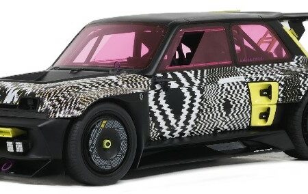 Ottomobile RENAULT 5 TURBO 3E 2022 MATT BLACK 1:18