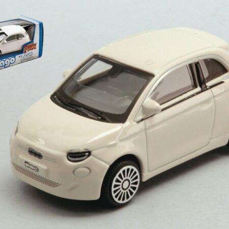 Burago FIAT 500e 2021 WHITE 1:43