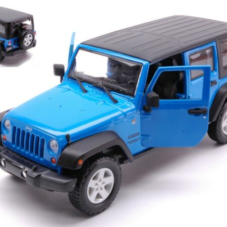 Maisto JEEP WRANGLER UNLIMITED 2015 BLUE 1:24