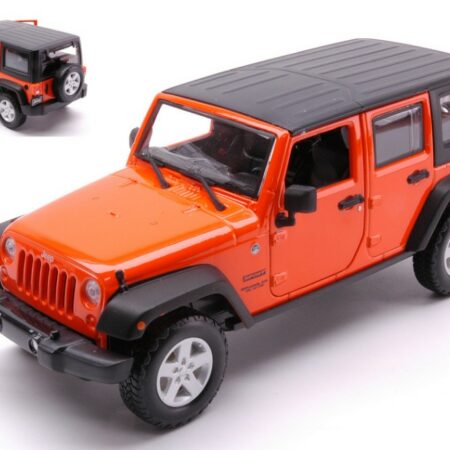 Maisto JEEP WRANGLER UNLIMITED 2015 ORANGE 1:24