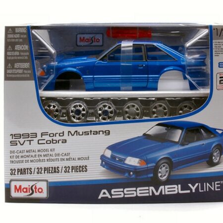 Maisto FORD MUSTANG SVT COBRA 1993 BLUE KIT 1:24