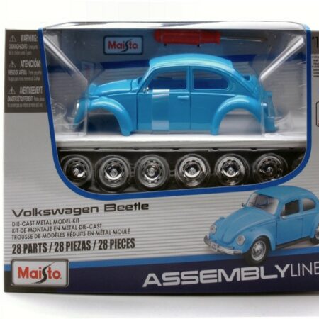 Maisto VW BEETLE LIGHT BLUE KIT 1:24