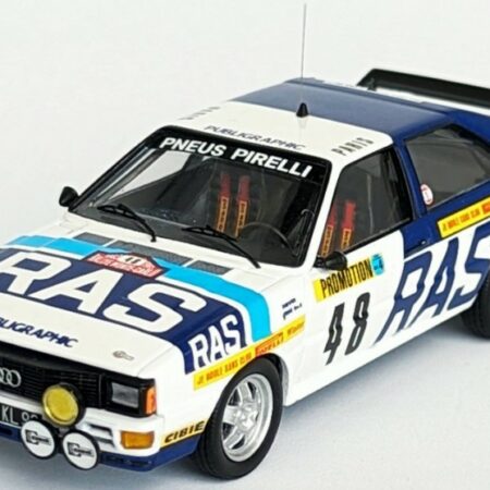 Trofeu AUDI QUATTRO MONTE CARLO RALLY 1983 BOS-DEMUTH 1:43