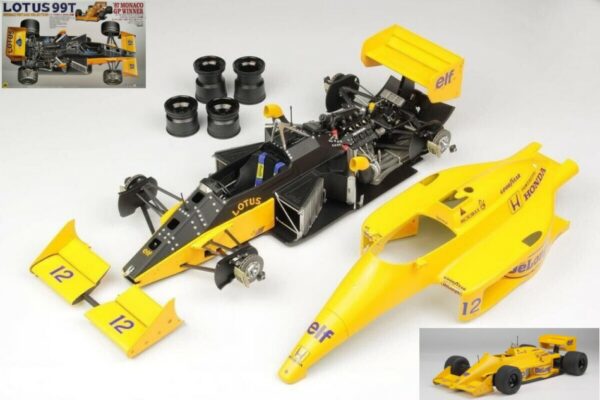 Beemax LOTUS 99T N.12 WORLD CHAMPION MONACO GP 1987 KIT 1:12