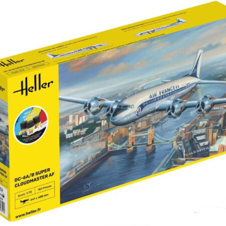 Heller DC6 SUPER CLOUDMASTER AF STARTER KIT 1:72