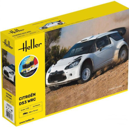 Heller CITROEN DS3 WRC STARTER KIT 1:24