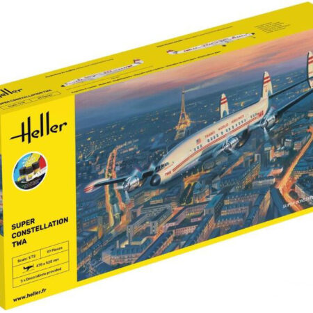 Heller SUPER CONSTELLATION TWA STARTER KIT 1:72