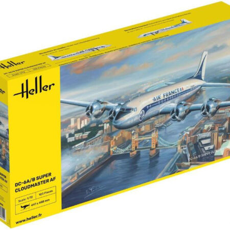 Heller DC6 SUPER CLOUDMASTER AF KIT 1:72