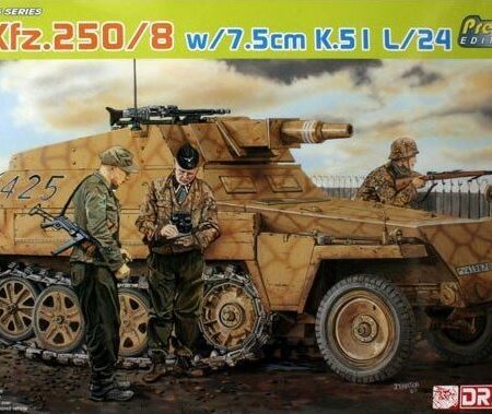 Dragon SD.KFZ.250/8 W/7,5 cm K.51 L/24 KIT 1:35