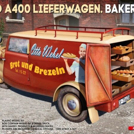 Miniart TEMPO A400 LIEFERWAGEN BAKERY VAN KIT 1:35