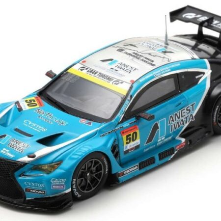 Spark Model ANEST IWATA RC F GT3 N.50 SUPER GT300 2023 I.O.FRAGA-Y.FURUTANI-M.KOYAMA