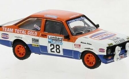 Brekina FORD ESCORT RS 1800 N.28 RAC RALLY LOMBARD 1979 M.WILSON 1:87