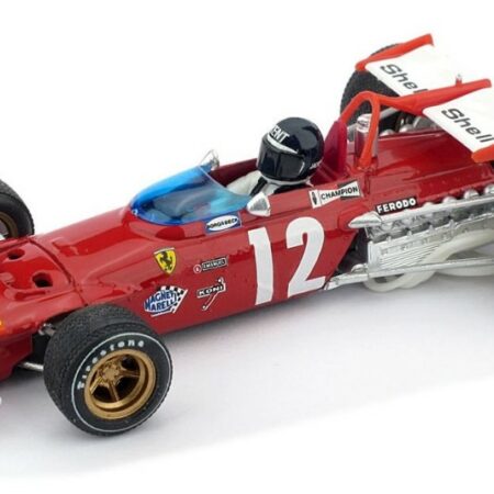 Brumm FERRARI 312B J.ICKX 1970 N.12 WINNER AUSTRIAN GP W/PILOTE 1:43