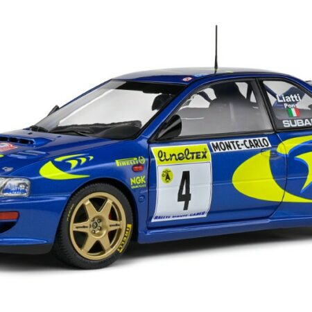 Solido SUBARU IMPREZA STI WRC N.4 WINN.RALLY MONTECARLO 1997 LIATTI-PONS 1:18