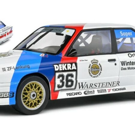 Solido BMW 3-SERIES (E30) N.36 DTM 1989 STEVE SOPER 1:18