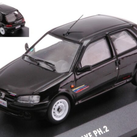 Solido PEUGEOT 106 RALLY 2001 BLACK 1:43