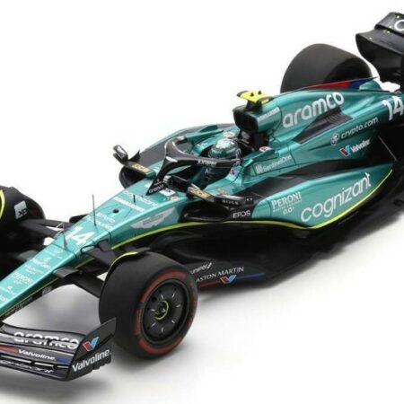 Spark Model ASTON MARTIN N.14 7th BRITISH GP 2023 FERNANDO ALONSO 1:18