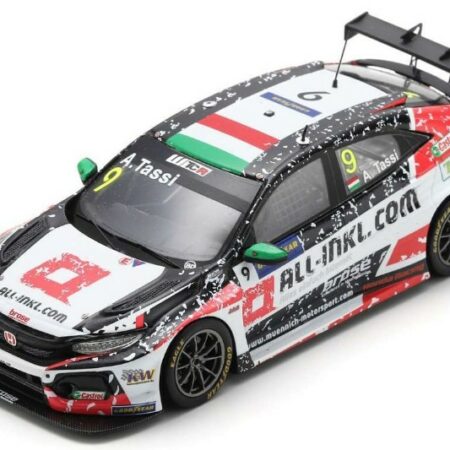 Spark Model HONDA CIVIC R TCR N.9 3rd RACE 2 WTCR 2020 NURBURGRING A.TASSI 1:43