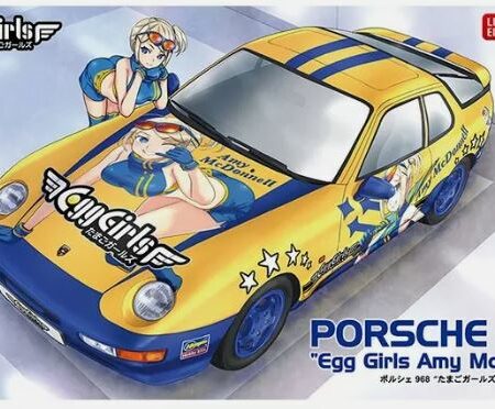 Hasegawa PORSCHE 968 EGG GIRLS AMI MCDONNELL KIT 1:24