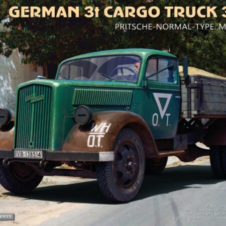 Miniart GERMAN 3t CARGO TRUCK 3.6-36S PRITSCHE-NORMAL-TYPE KIT 1:35