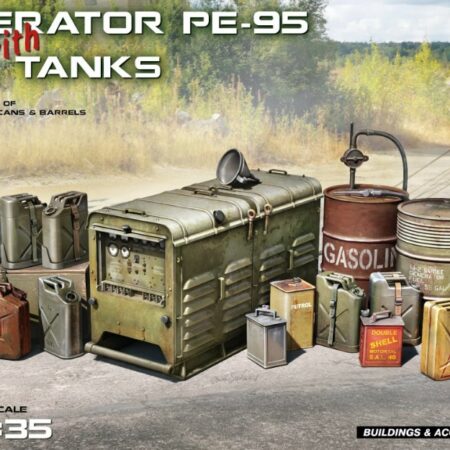 Miniart GENERATOR PE-95 WITH FUEL TANKS KIT 1:35