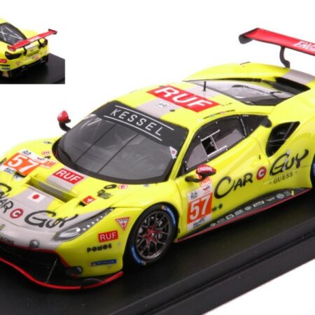 Looksmart FERRARI 488 GTE EVO N.57 LE MANS 2023 KIMURA/HUFFAKER/SERRA 1:43