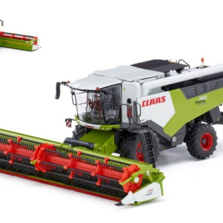 Wiking MIETITREBBIA FRUMENTO CLAAS TRION 720 MONTANA W/CONVIO 1080 AND TROLLEY