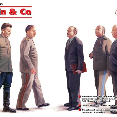 ICM STALIN & CO. 5 FIGURES KIT 1:35