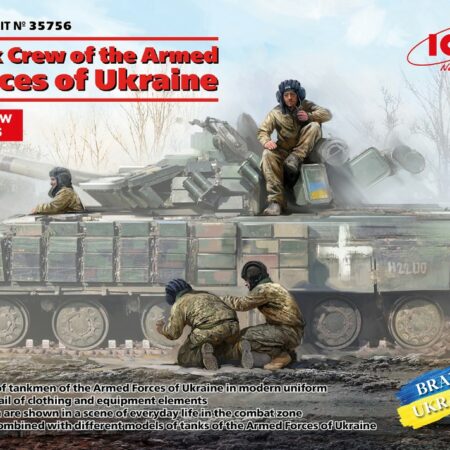 ICM TANK CREW OF THE ARMED FORCES OF UKRAINE KIT 1:35